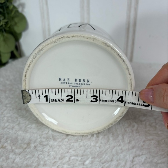 Rae Dunn TEA Canister Jar Ceramic Artisan Collection by Magenta Farmhouse Decor - Picture 7 of 7